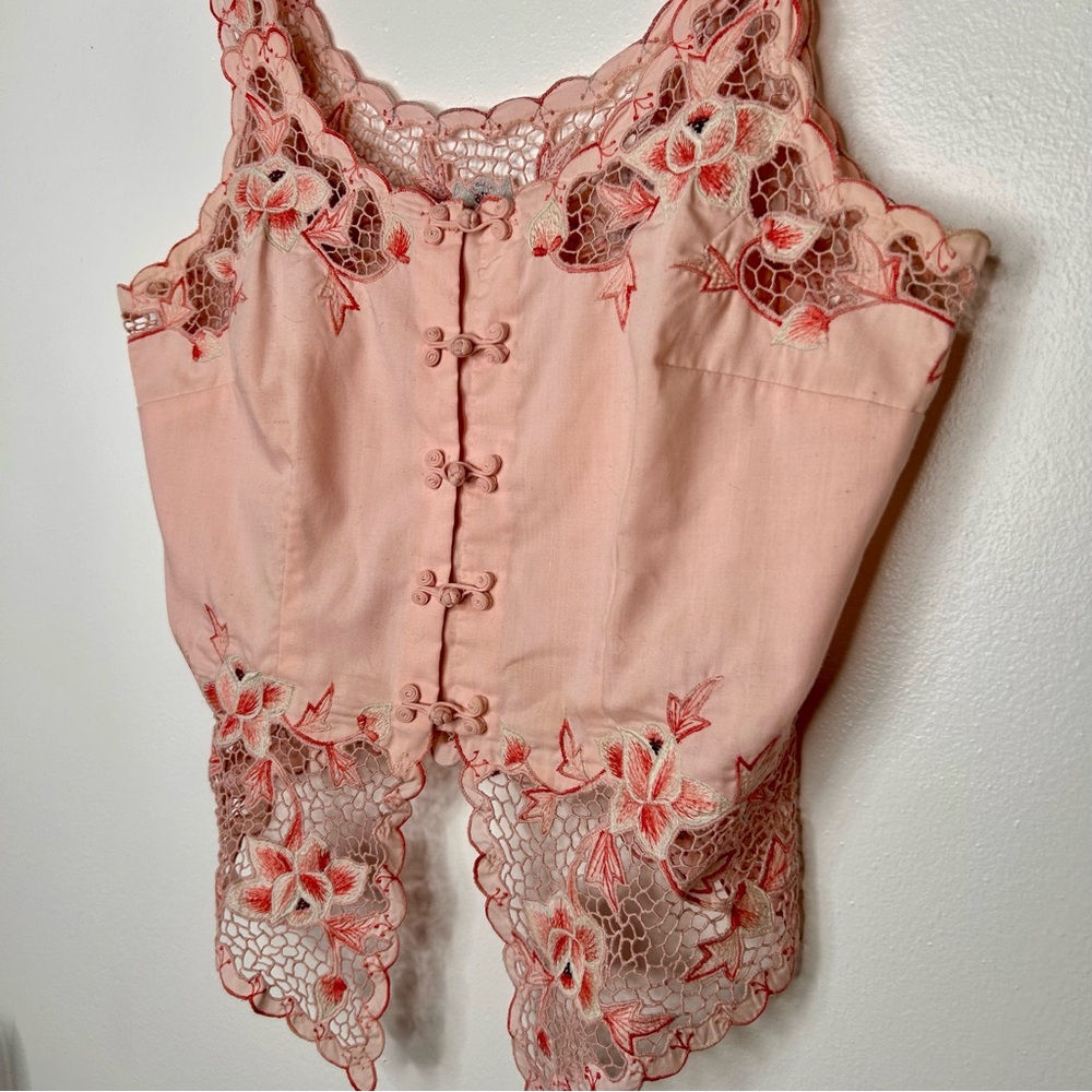 Vintage lace boho top - Picture 4 of 5